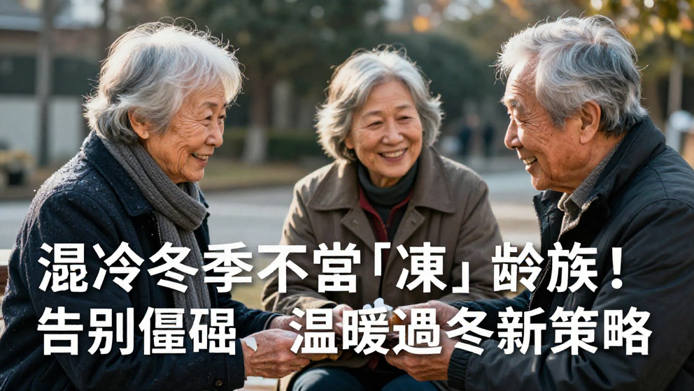 濕冷冬季不當「凍」齡族!銀髮族與手腳冰冷者必看:告別僵硬,溫暖過冬新策略