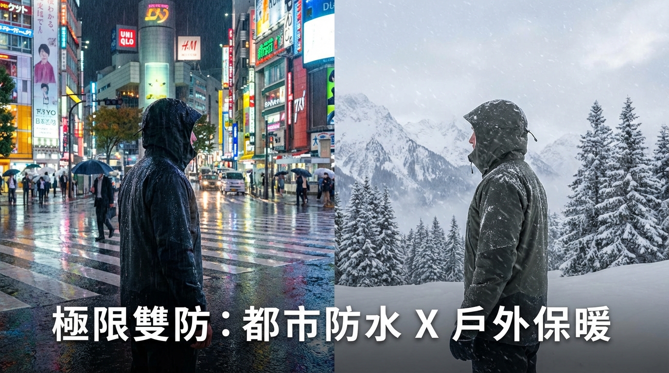 從城市通勤到雪地探索:一件應對極端溫差的解答