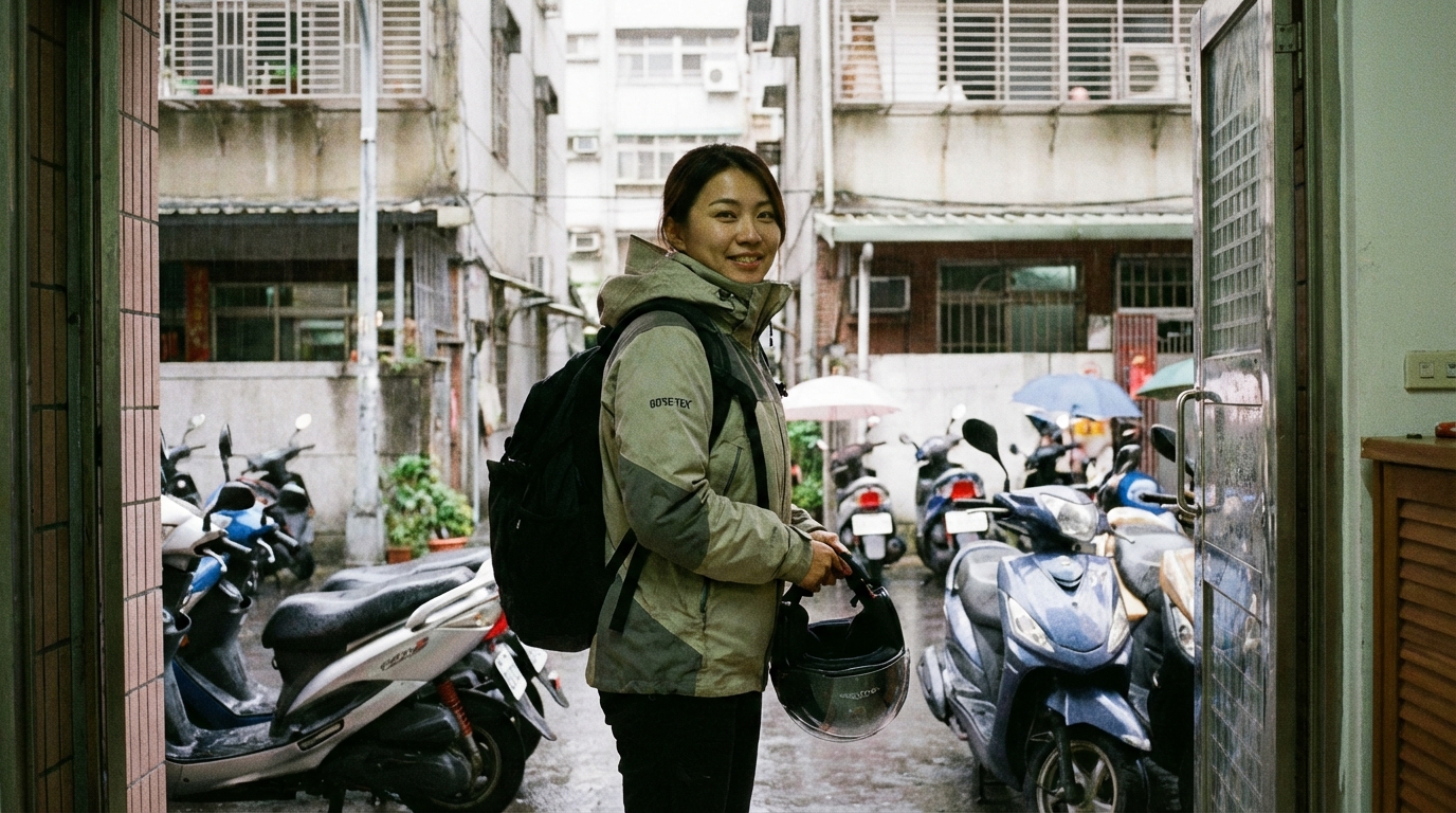 不只是旅行,也是日常通勤的溫暖守護