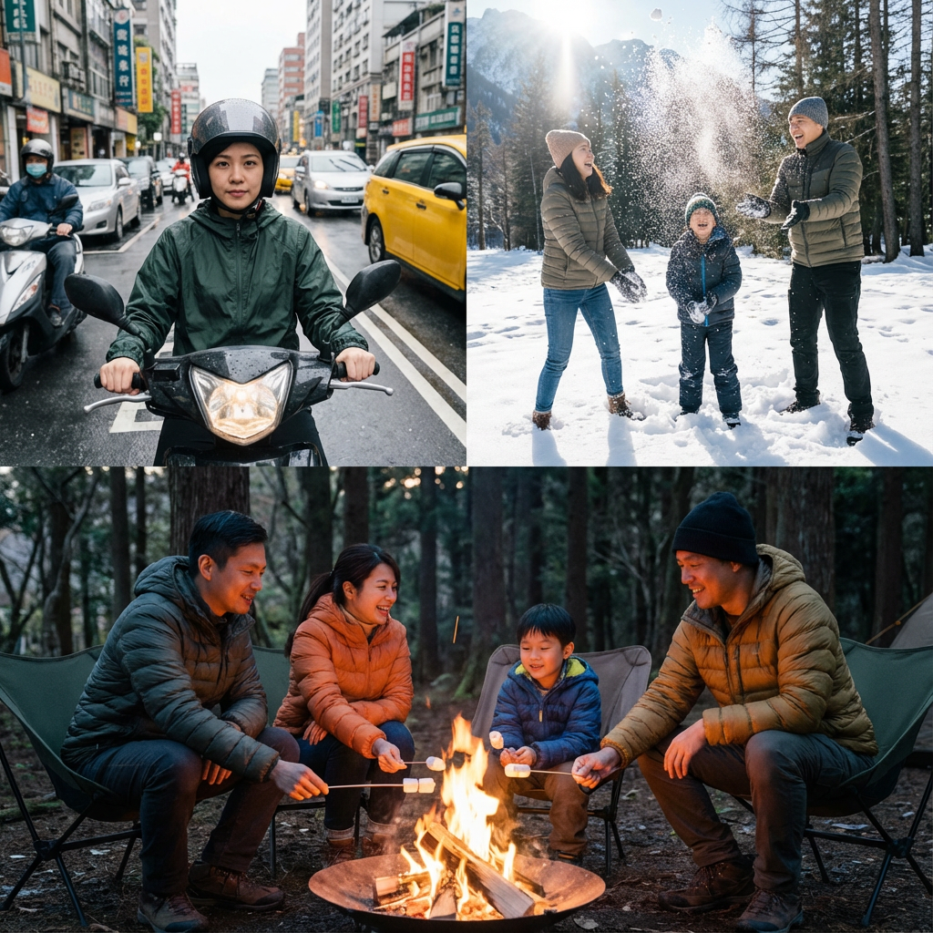 一件就夠的極簡美學:從日常通勤到極地賞雪