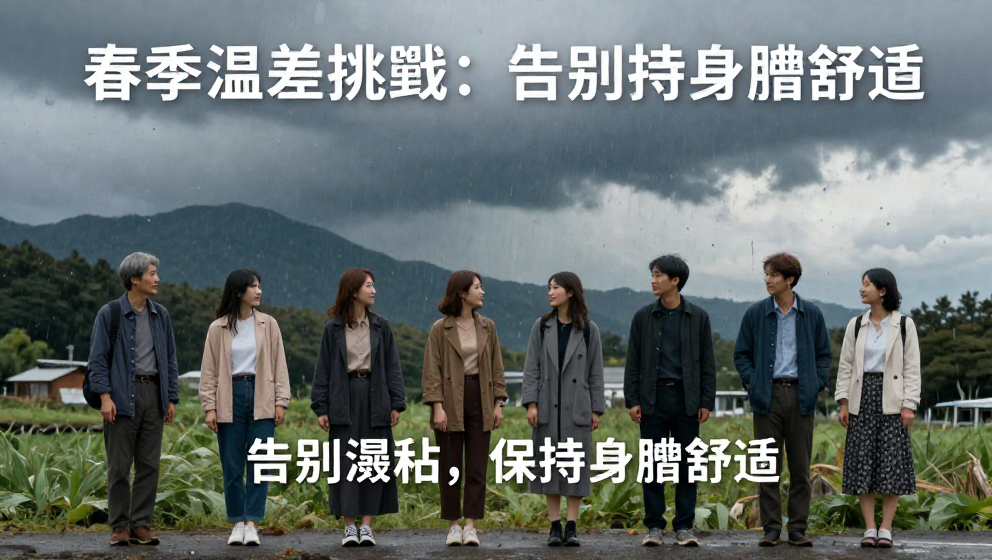 春季多變天氣：應對忽冷忽熱的機能穿搭指南