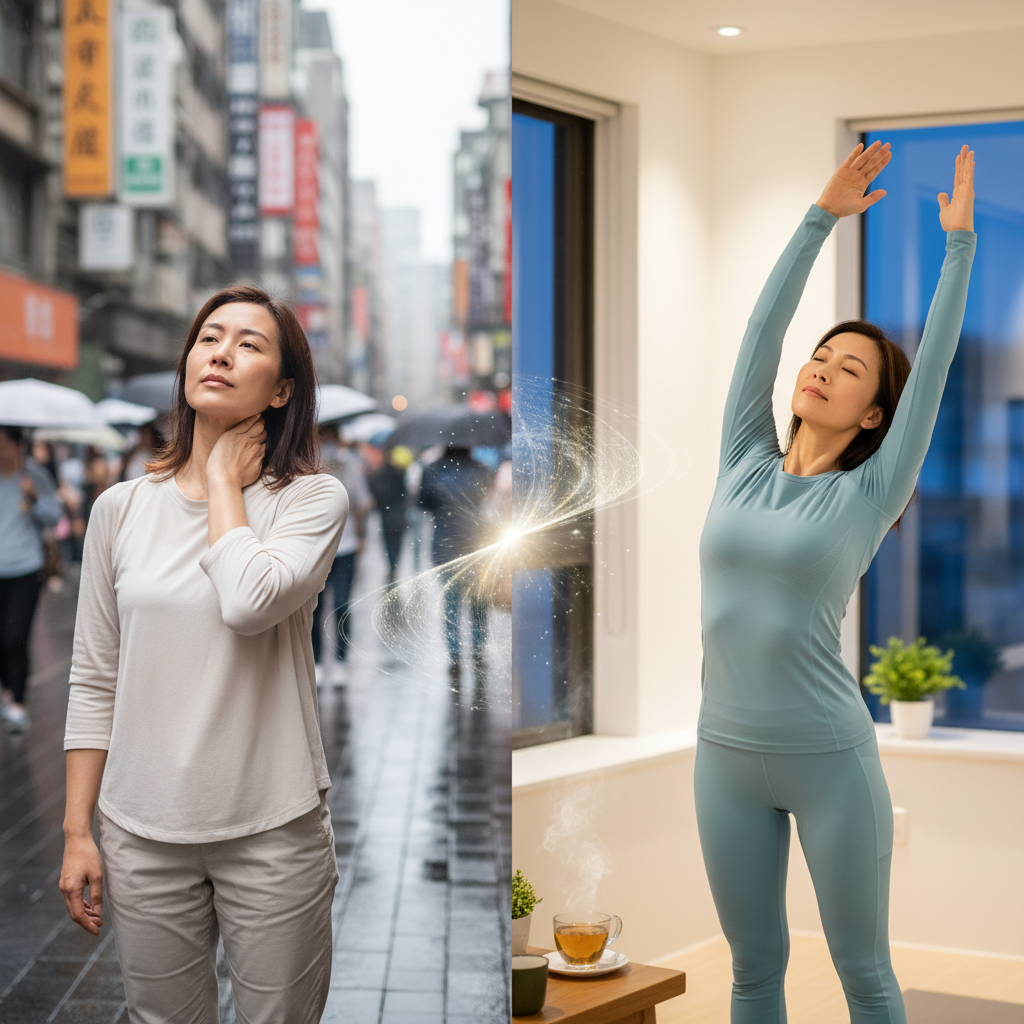 濕黏春季,現代人如何應對日夜溫差與關節僵硬的健康挑戰?