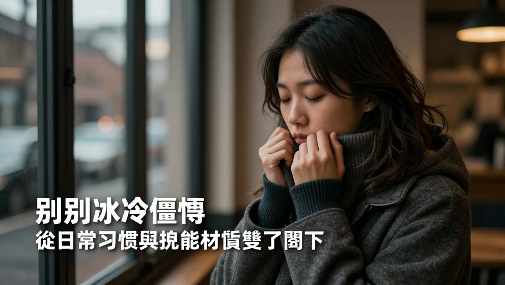 冬日通勤族告別手腳冰冷,溫感衣材質學助你舒適禦寒