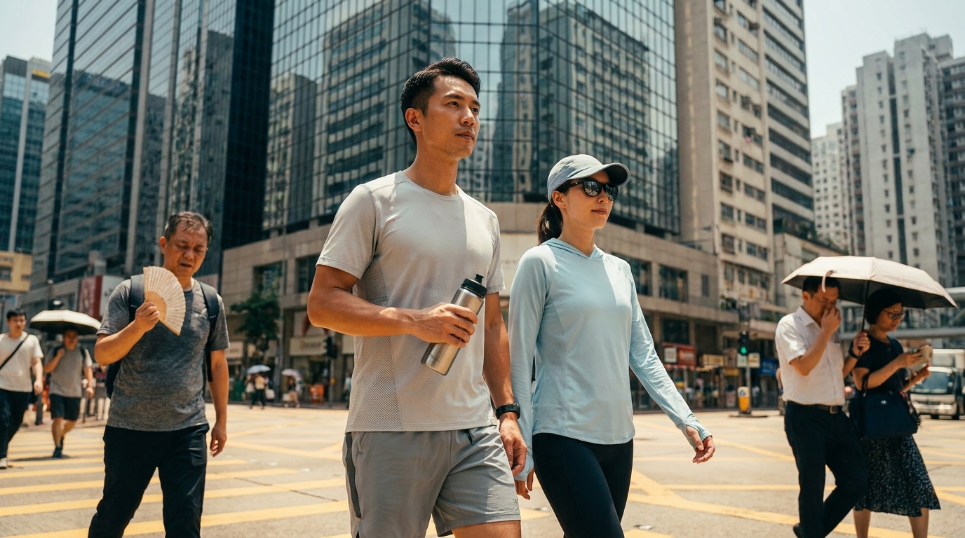 夏季都市生活:告別濕黏疲憊,專業機能穿搭助你清爽抗暑