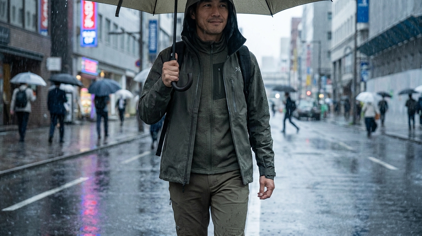 梅雨鋒面濕熱夾擊,上班族告別黏膩不適:機能穿搭策略,守護呼吸道與皮膚健康