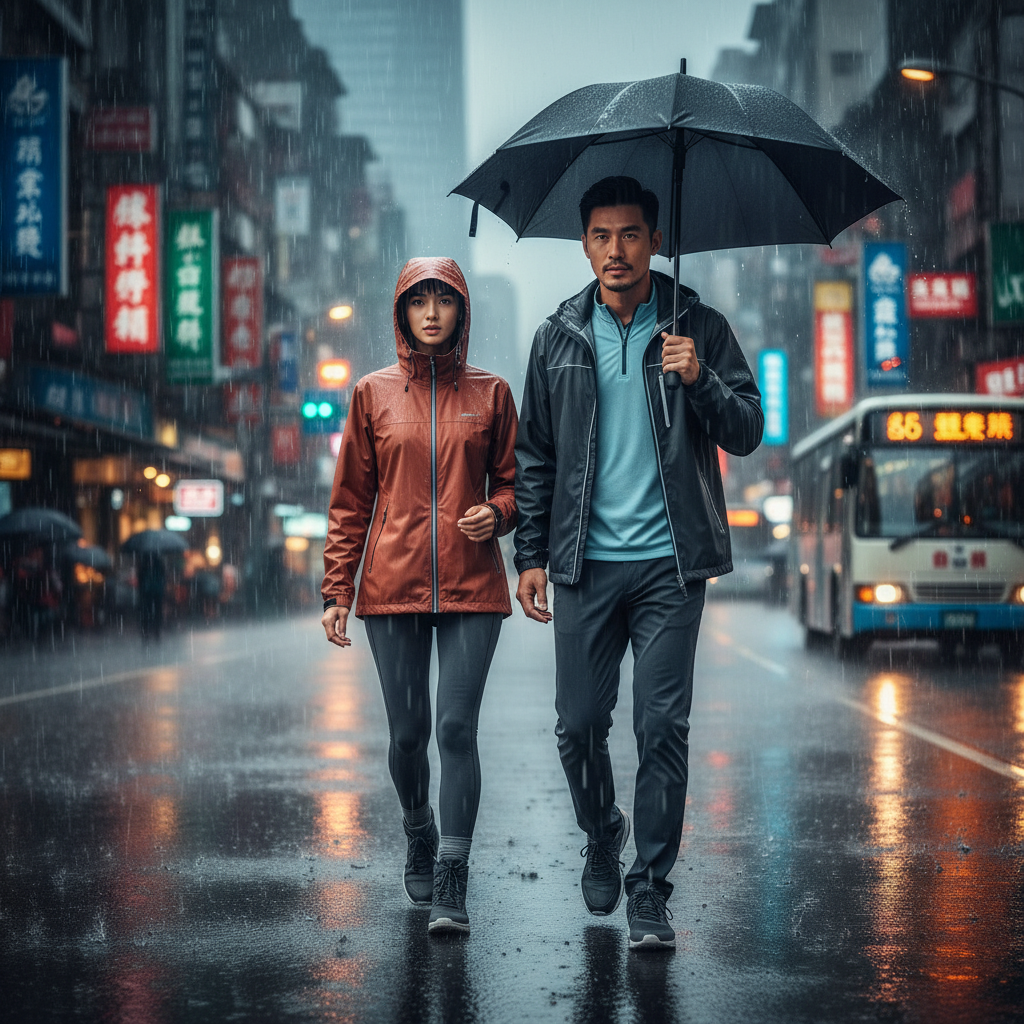 梅雨季濕黏難耐?都會人必備機能穿搭,告別濕氣,守護乾爽健康!