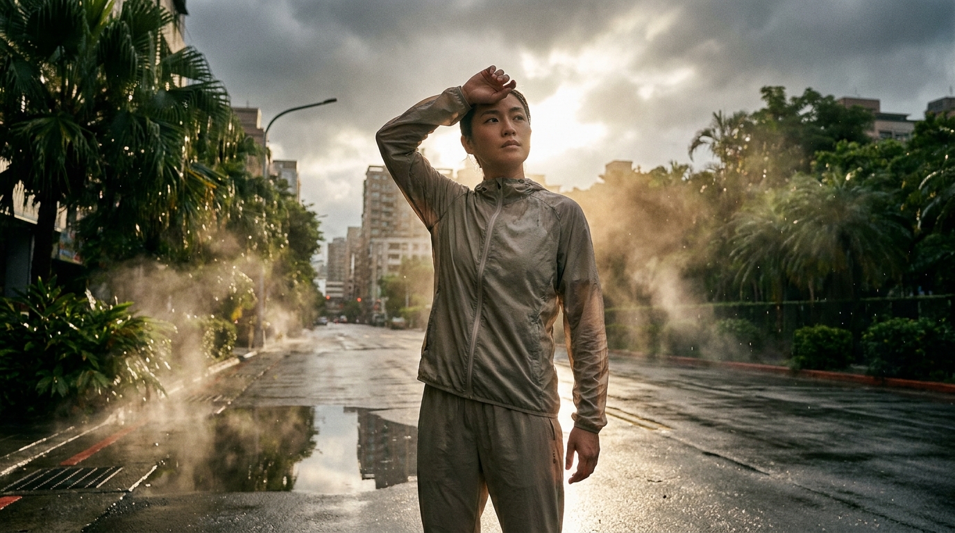 盛夏多變,現代人的濕熱交替挑戰:掌握機能穿搭,告別黏膩與健康困擾
