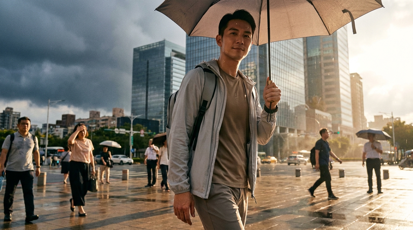 盛夏高溫Ｘ午後雷雨：城市旅人告別悶熱黏膩，聰明應對熱傷害！