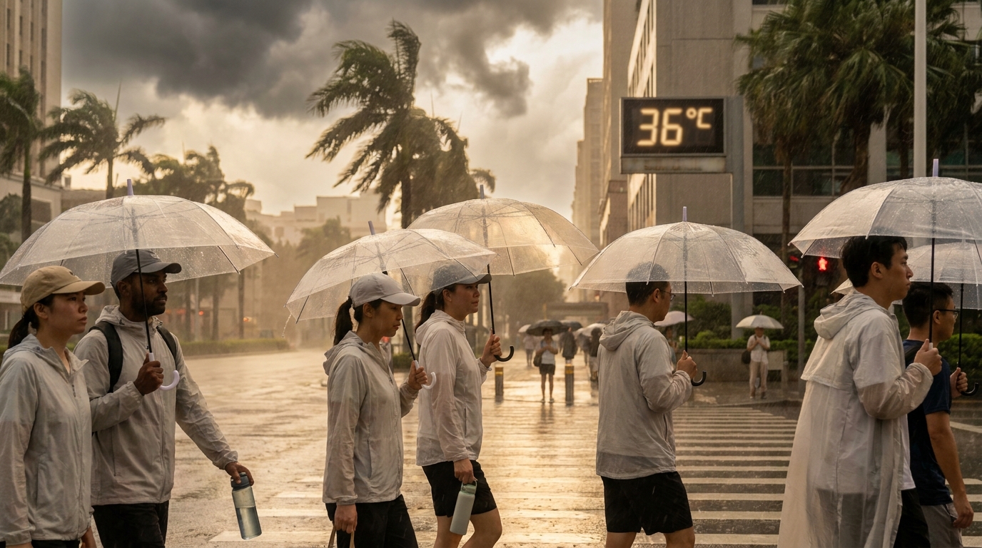 夏季高溫與強颱季:都市人擺脫濕黏疲憊、迎戰極端氣候的健康防護指南