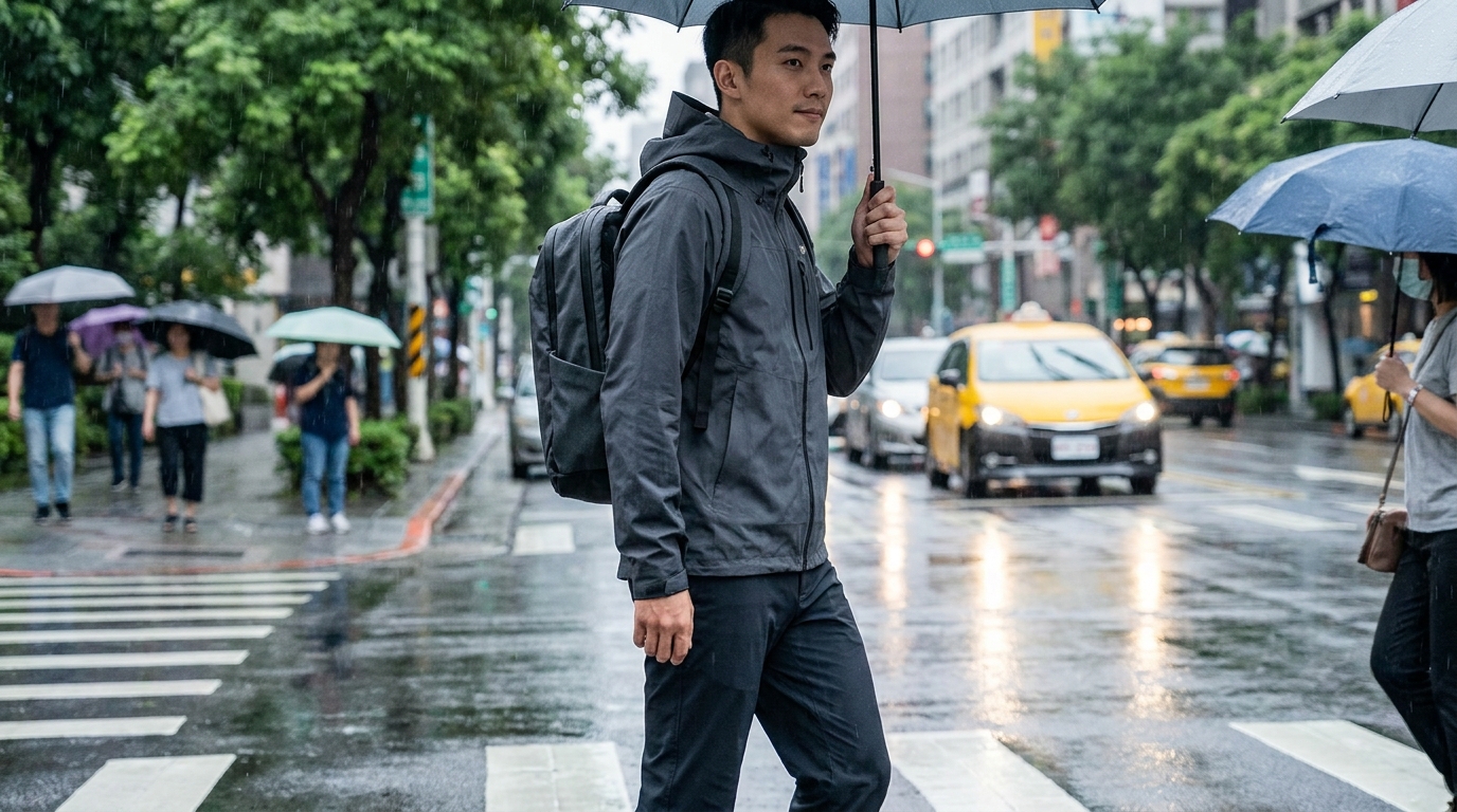 濕熱梅雨季,通勤族告別濕黏悶熱:機能服飾專家教你保持全日乾爽舒適