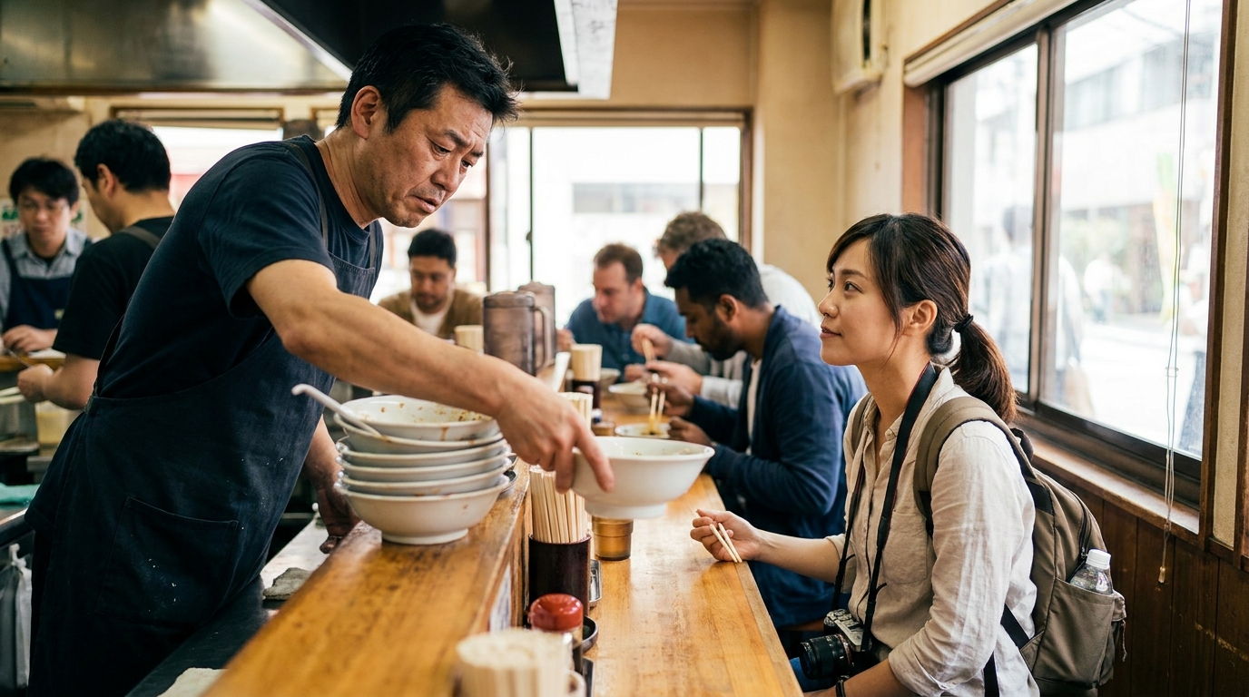 觀光熱潮下的日本服務變革：台灣旅人如何優雅化解尷尬，享受無憂旅程？