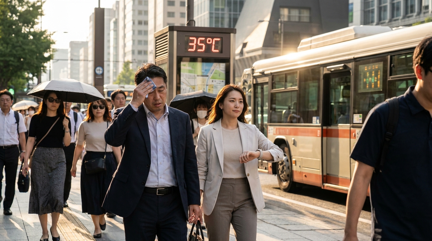秋老虎來襲：都會通勤族如何擺脫濕黏、擊退疲憊，迎戰劇烈溫差與高溫挑戰？