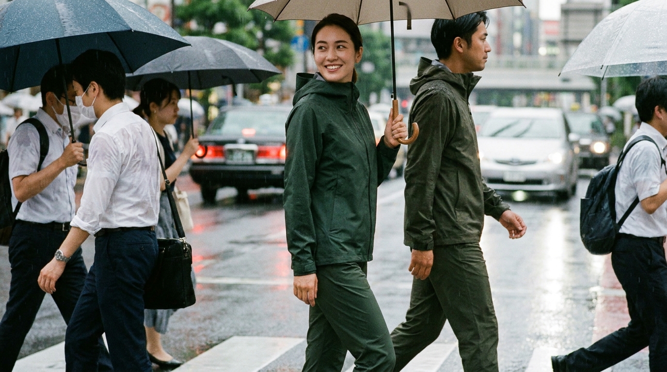 濕熱梅雨季,都市通勤族告別濕黏悶熱,掌握健康舒適穿搭術