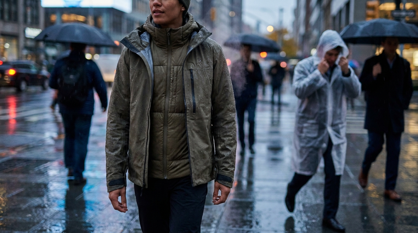 濕冷秋冬，都市人告別濕黏僵硬：機能服飾打造乾爽舒適新境界